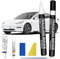 Lackstift Auto für Tesla Model Y/X/S/3,Lackstift Weiß Auto,Lackstifte für Auto Kratzer,Lack Reparatur Kit,Kompletter Werkzeugsatz für die Autolackreparatur für Tesla Besitzer (Pearl White-PPSW)