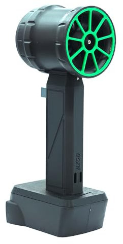 kosingna Handheld Ducted Turbofan 50mm Brushless Motor Jet Fan 800-1000g Thrust Car Washer High Power Dust Blower Keyboard Cleaning Tool Compatible with //Milwaukee 18V 21V Batteries Optional