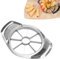 Stainless Steel Apple Cutter –Apple Slicer and Corer, Durable Fruit Cutter for Easy Slicing of Apples, Pears, and Other Fruits