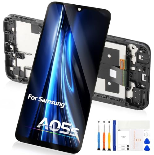 Atwist Écran pour Samsung Galaxy A05s LCD Display - pour Samsung A05s A057 SM-A057F SM-A057M Écran Tactile Remplacement pour Galaxy A05s LCD Numériseur Capteurs Assemblée avec Cadre