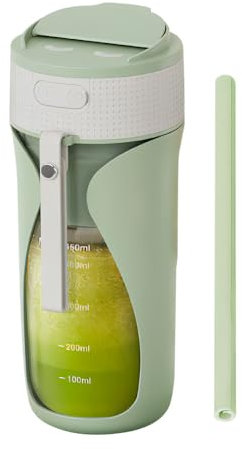 Mini licuadora portátil, licuadora de jugo para batidos y batidos, licuadora eléctrica personal a prueba de fugas para viajes, cocina, gimnasio, oficina