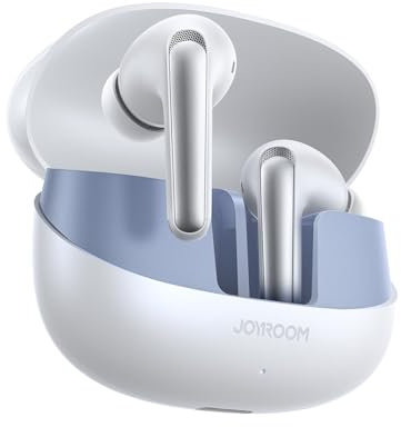JOYROOM FN2 FunPods 4-Mikrofon ENC Earbuds, EQ, Bluetooth 5.4, ANC Noise Cancellation - Weiß