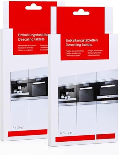 Entkalkungstabletten für Verwendet FüR Automatische Kaffeemaschinen, Professionelle Reinigung, Einfach Und Effizient, VerläNgern Die Lebensdauer Der Maschine, Part.05081836, 2 Packung (12 StüCk)