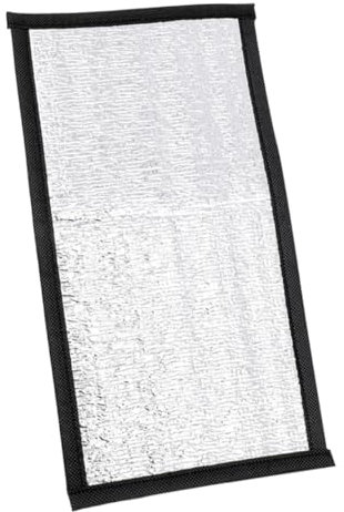 JOINPAYA Pet Heating Mat and Insulation Pad for Reptiles and Small Animals, Pearl Cotton Heating Pad Reflective Film, 30x16cm for Terrariums and Crawling Pets