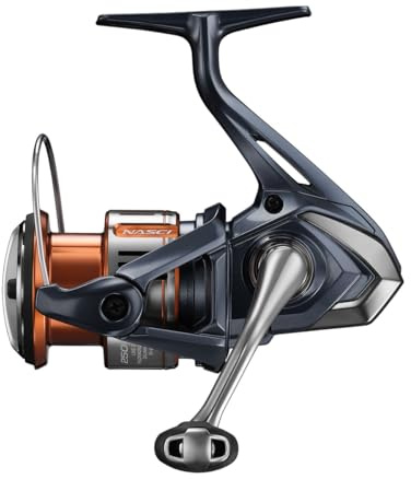 Shimano Nasci FD C2000S HG Angelrolle für Angelschnur mit dauerhafter Leistung