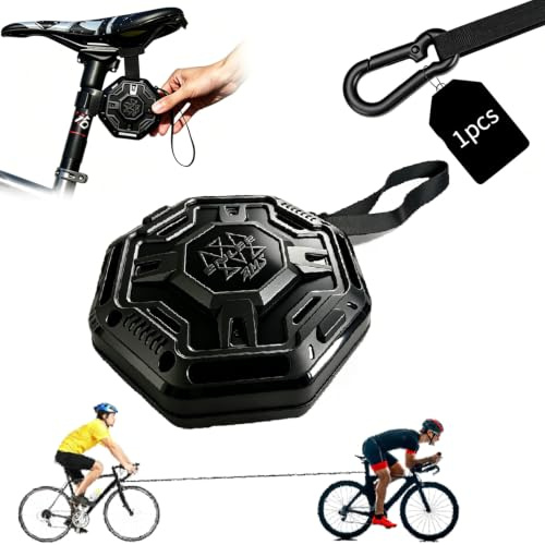 2,5m Kit de Corde de Remorquage pour Vélo Charge Maximale 100kg Noir | Téléscopique Automatique Cable Traction Velo en Nylon Renforcé pour Vélo Route Vtt Sans Outil Traction Remorque Velo