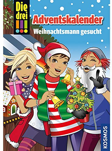 Die drei !!! Der Adventskalender: Weihnachtsmann gesucht! Mit Extra: Geschenkpapier