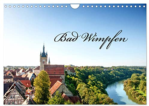 Bad Wimpfen. (Wandkalender 2026 DIN A4 quer), CALVENDO Monatskalender: Mittelalterliche Stauferpfalz und ehemalige Reichsstadt am Neckar. (CALVENDO Orte)