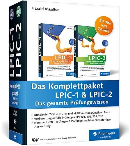 Das Komplettpaket LPIC-1 & LPIC-2: Das gesamte Prüfungswissen