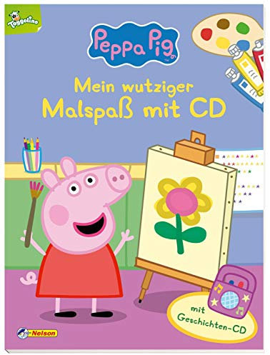 Peppa: Mein wutziger Malspaß mit CD: Mit Geschichten-CD (Peppa Pig)