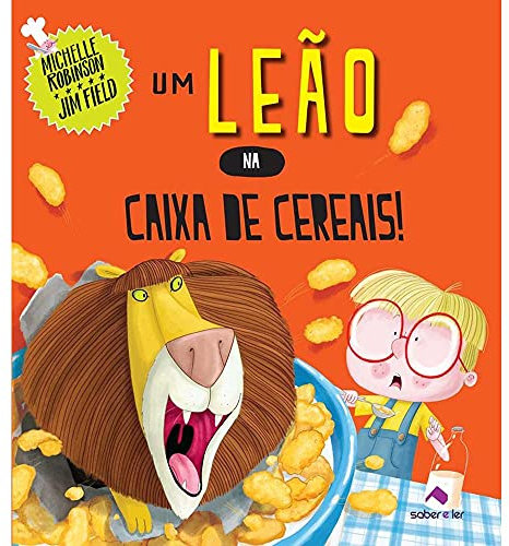 Um leão na caixa de cereais