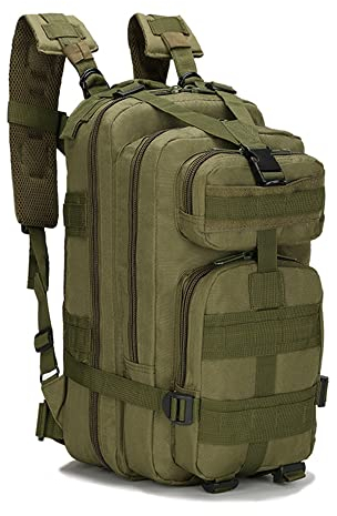 JOYASUS Taktischer Rucksack 30L, Camouflage Daypack für Outdoor-Sportarten wie Wandern, Trekking, Camping, Bergsteigen und Klettern