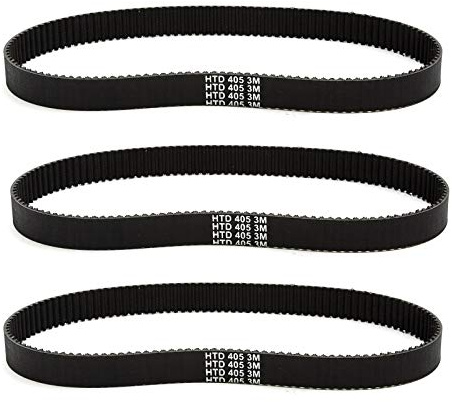 3 x Razor X40 Electric Scooter Drive Belt Size HTD 405-3M-12 405-12-3M ES01 E10