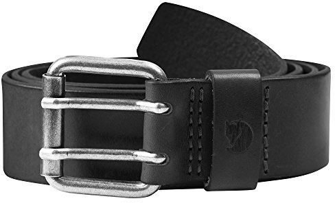 Fjallraven Unisex Singi Two-pin Belt, Schwarz, 75 EU
