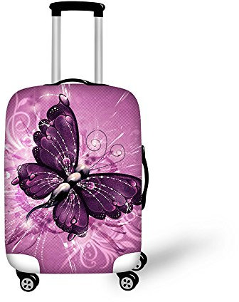 CHAQLIN Valise Papillon 3.4 kg Roues Centrifuges Fermeture Éclair