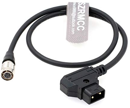 SZRMCC Hirose 4 pin Buchse auf D-Tap Adapter Stromkabel für SmallHD DP7 PRO AC7 OLED Monitore