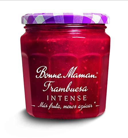 Bonne Maman Intense Confitura Frambuesa, 30% Menos Azúcar, 335g