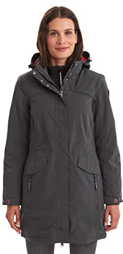 Killtec Damen Grindavik Wmn Ct B Funktionsparka Mit Abzippbarer Kapuze (1er Pack)