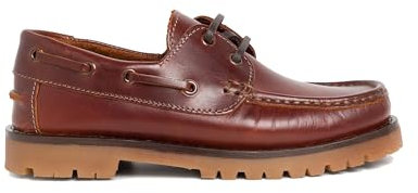 Pisamonas Náuticos Niño Cordones Talla 27 Color Marrón