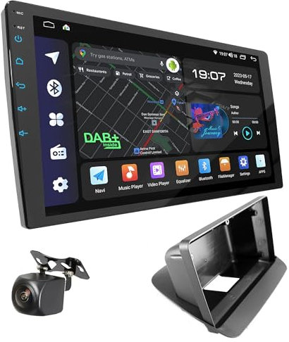 UGAR Kompatibel mit Buick Encore/Opel Mokka/Vauxhall Mokka 2012-2016, 9 Zoll Android 14 DSP Autoradio DAB+ HD Full Touch Screen GPS-Navigation 64 GB