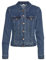 VERO MODA VMLUNA LS Slim DNM Jacket Mix GA Noos Giacca, Medium Blue Denim, M da Donna