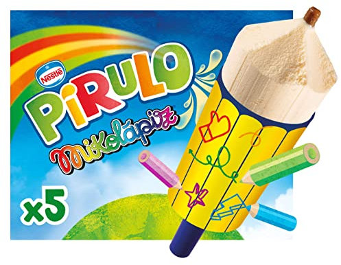 Nestlé Polos, Helado Pirulo Mikolápiz sin Gluten, 5 x 88ml (Congelado)