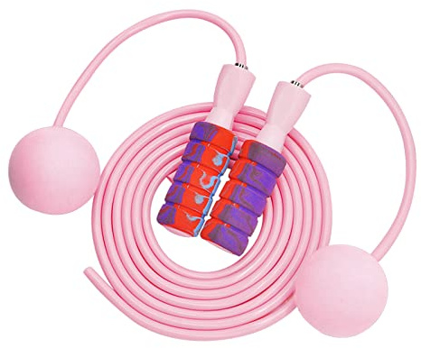 Floatdream 1 Set Cuerda de Saltar, Cuerda de Longitud Ajustable, Cuerda de Saltar Inalámbrica Ajustable, Conmutable Entre Inalámbrica y con Cable, para Adultos y Niños por Lgual