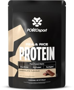 Polleo Pea&Rice Protein 454g Chocolate