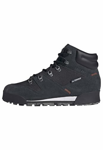 adidas Herren Terrex Snowpitch Cold.RDY Hiking Shoes, Core Black/Core Black/Orange, 38 EU