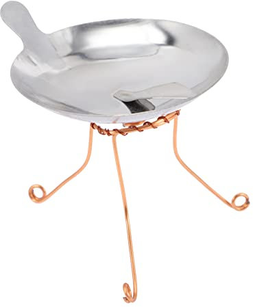 IMIKEYA 1 Set Dochthalter Buddhistische Kerosinlampe Dochthalter Mit Öllampenablage