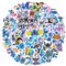 100PCS Cartoon Stickers, Vinyl for Party Bags Waterproof Cartoon for Kids Girls, Kawaii Suit for Water Bottles Laptop Luggage Scrapbook Guitar