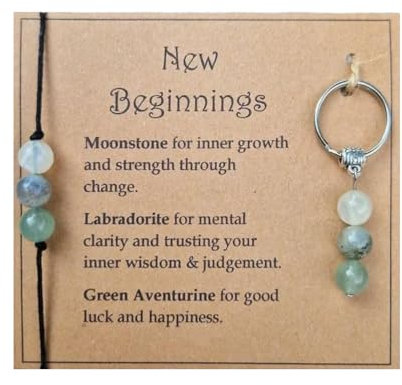 Kabwea NatüRlicher Kristall SchlüSselanhäNger Geschenk, Beste Freundin Geschenke, Geschenk Freundin, Freundin Geschenk, Freundschaft, Geschenke Für Freundin