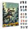 Drachen Adventskalender 2024 – 24 Tage Weihnachts Countdown Kalender | Weihnachts Adventskalender Mit 2D Acryl Baby Drachen Anhängern Und Ornamenten Für Kinder Und Erwachsene