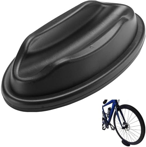 Raheem Vorderradstütze Rollentrainer Vorderradstütze, Rollentrainer Fahrrad Zubehör für Fahrrad Rollentrainer Indoor Rollentrainer Zubehör Schwarz 22.5 x 10.3 x 6cm