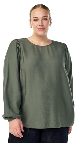 Zizzi Damen Große Größen Bluse Lange Ärmel Viskose Größe 42-60