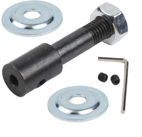Spindel-Adapter-Wellenkonverter für elektrische Bohrmaschine auf Schleifscheibe, Schleifmaschinen-Zubehör mit 5–16 mm Motorwellenverlängerung für Polierspindel und (5 mm)