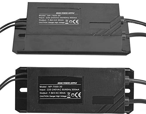 Neonschild-Transformator, Wasserdichtes Neon-Netzteil, 7,5 kV für kleine Schilder