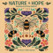 Nature & Hope Wandkalender 2024 – Kunstwerk von Kristin Heldt, 30,5 x 30,5 cm