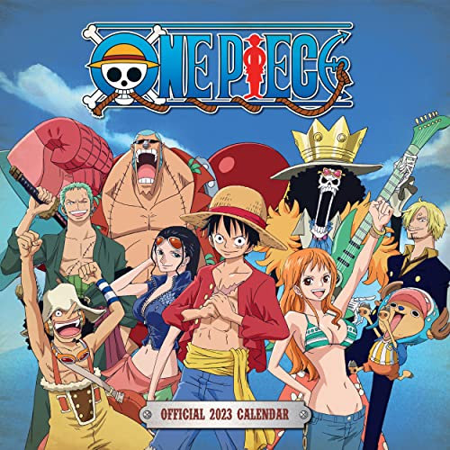 One Piece Anime 2023 Calendar, Month To View Square Wall Calendar , Official Product (One Piece Anime Square Calendar)