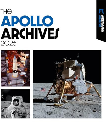 The Apollo Archives Kalender 2026 | Informativer Raumfahrt-Kalender im großen Hochformat (48x54 cm) | Analogfotografie der NASA