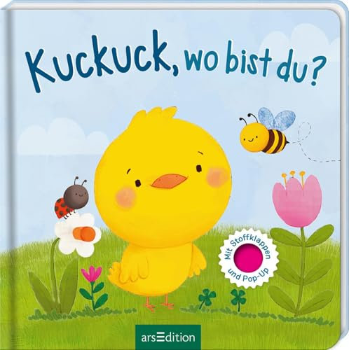 Kuckuck, wo bist du?: Mit Stoffklappen und Pop-up | Erster Entdeckerspaß mit großen Fühlklappen für Kinder ab 12 Monaten