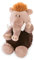 NICI Kuscheltier Mammut Elke 35 cm – Plüschtier Mammut für Mädchen, Jungen & Babys – Flauschiges Stofftier zum Spielen, Sammeln & Kuscheln – Gemütliches Schmusetier, Braun