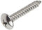 Oneyijun 20 Pcs M3 x 30mm Self Tapping Wood Screws 304 Stainless Steel Mushroom Round Flanged Head Fasteners Drilling Screw Silver