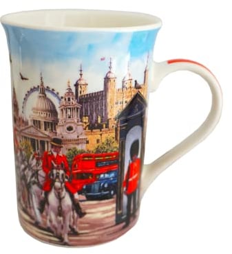 London Skyline London Landmarks Coffee Tea Ceramic Cup Mug
