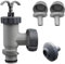 Kit de piezas de repuesto para entrada de piscina sobre el suelo, entrada y salida de agua para Intex 26004E