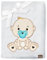 Be Mammy Warme Kuscheldecke Babydecke Blanket Baby Geschenk BE20-168 (Hellgrau - Junge)