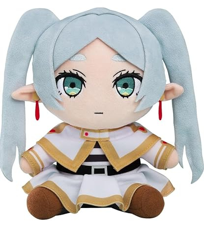 Xinchangda Frieren: Beyond Journey's End Plushies Anime Frieren Fern Stark Weicher Plüsch Niedlich Gefüllte Anime Peripherie Geschenk für Fans