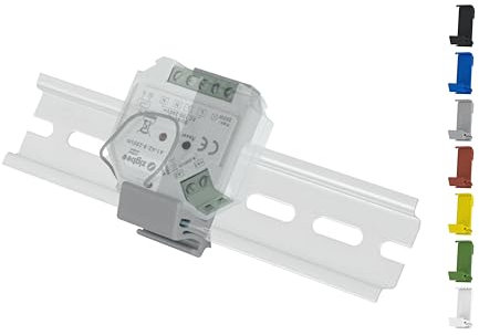 Hutschienenhalter/Adapter Flat für Zigbee DIN Rail bracket (35mm) (Grau)