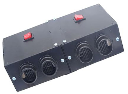 TINEASUR Chauffage Et Dégivreur de Voiture 500 w 4 Trous V (sûr Et Silencieux)