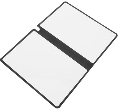VILLCASE tragbares Whiteboard Planke leer Papier kleines beschreibbares Whiteboard Mini notizbuch mit stift büromaterial Das Notebook trocken abwischbare Tafeln Büroplantafel Pu Dark Green